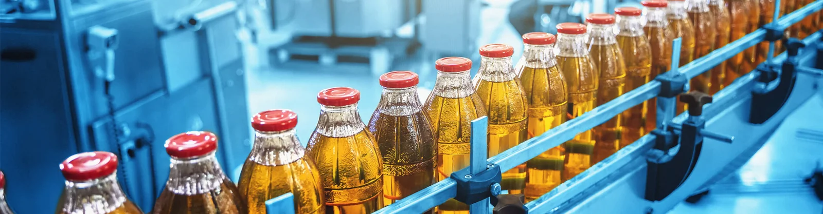 Beverage edible oil filtration